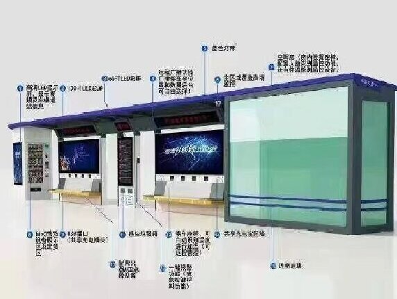 公交候車(chē)亭